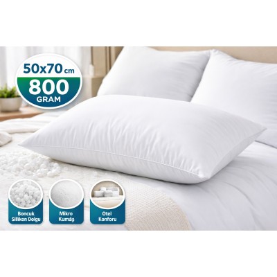 Yastık boncuk silikon 50x70cm 800gram